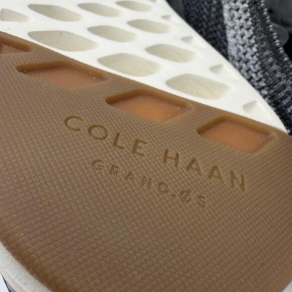 Cole Haan Men's GRANDPRO RNR STCHLT Knit Sneaker Grey Tan C27764 9.5M New - Picture 5 of 12